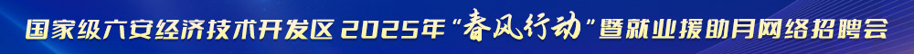 国家级六安经济技术开发区2025年“春风行动”暨就业援助月网络招聘会